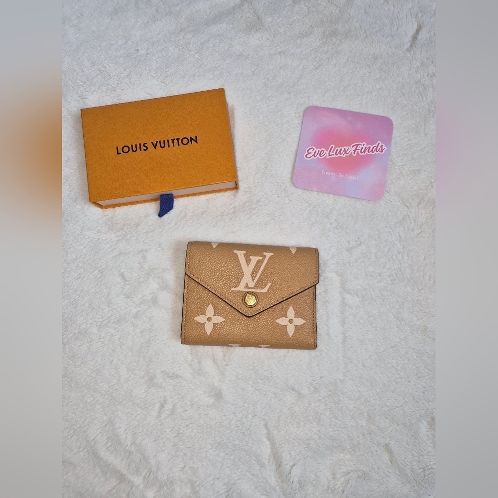 Louis Vuitton Victorine Wallet Arizona Bicolor Empreinte M80968